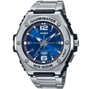 Casio Men's Analog Watch with Stainless Steel Link Bracelet - MWA100HD-2AV